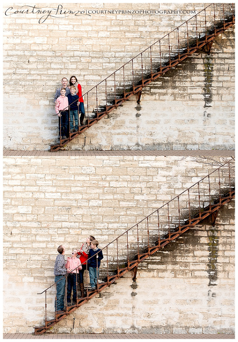 georgetown-texas-family-photographer-kids-alley-square-boys-stairway-downtown-1001