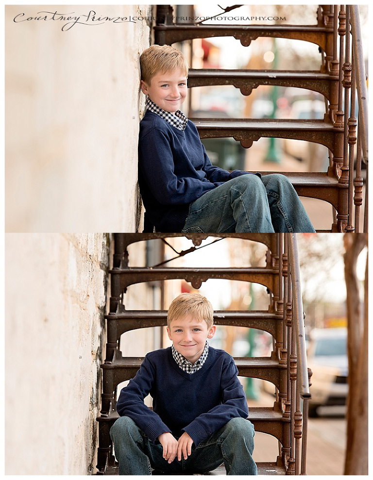 georgetown-texas-family-photographer-kids-alley-square-boys-stairway-downtown-1008
