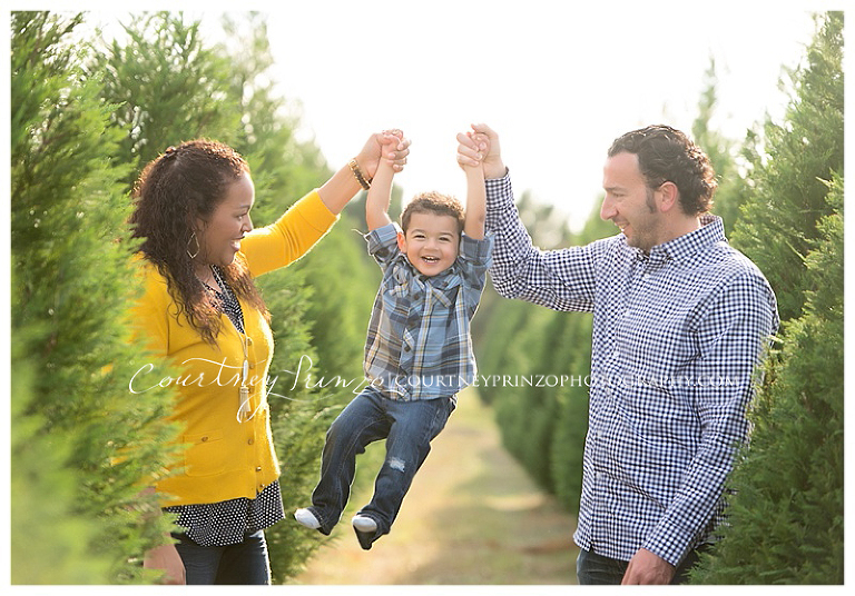 austin family photography holiday photos tree farm