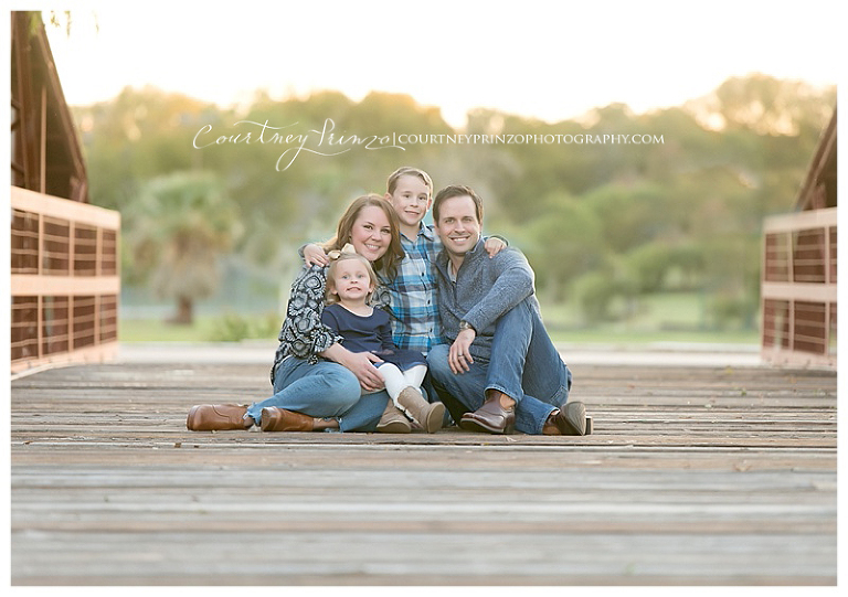 austin photographer family children bridge sunset
